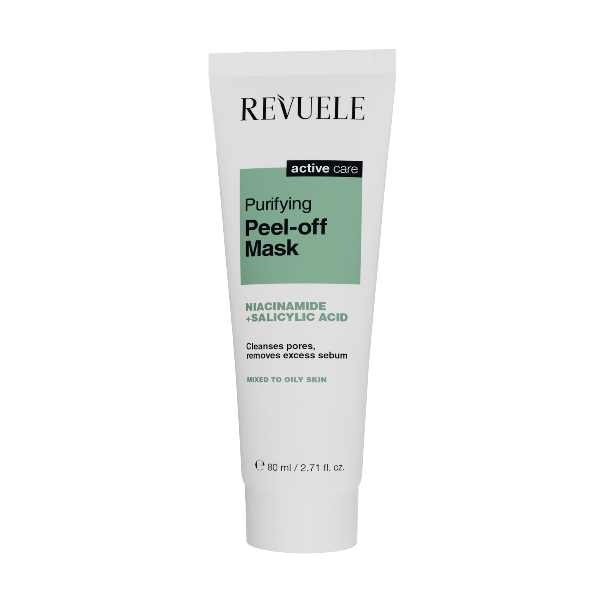 Очищувальна пілінг-маска для обличчя Revuele Active Care Purifying Peel-off Mask, 80 мл